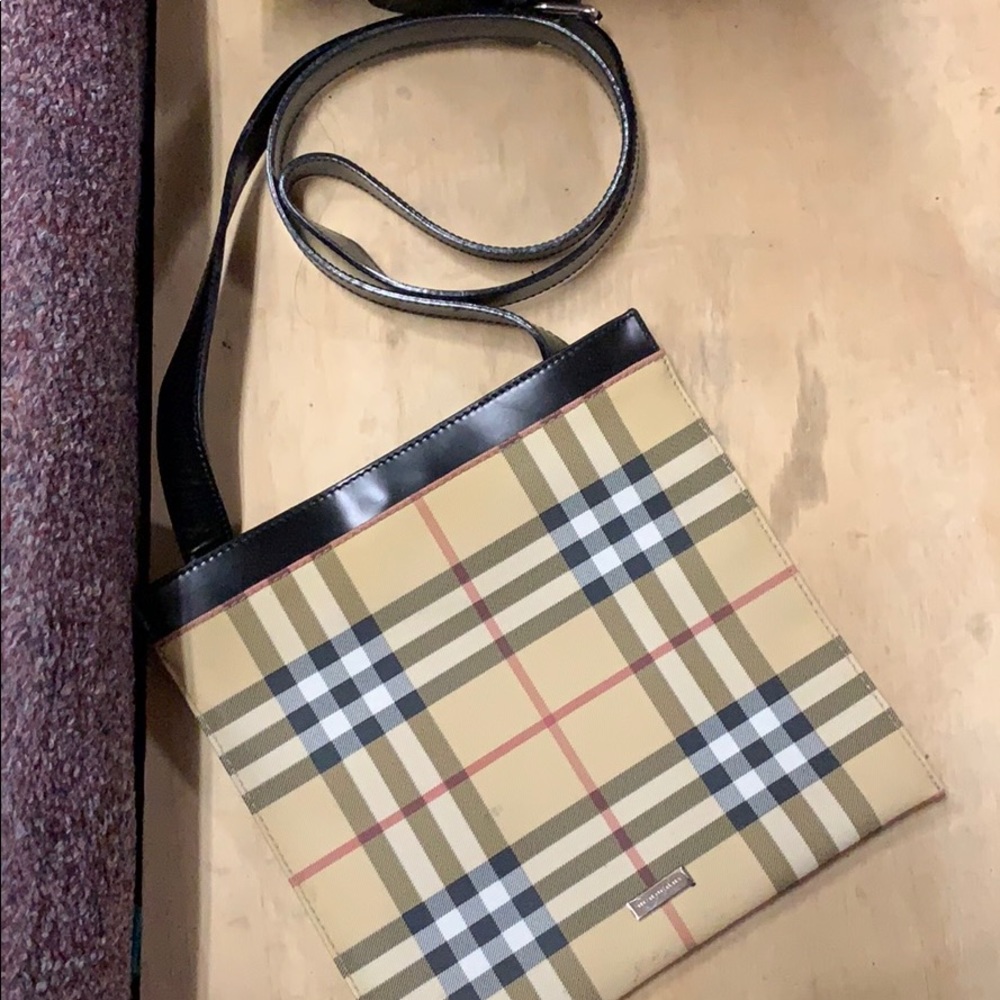 Authentic Burberry cross body bag